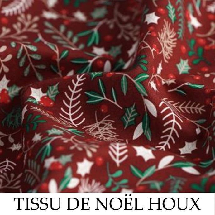 Couleur Rouge & Orange NŒUD PAPILLON > Grand Modèle (Adulte) - 1 tissu