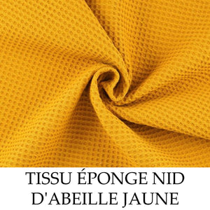 Couleur Jaune NŒUD PAPILLON > Grand Modèle (Adulte) - 1 tissu