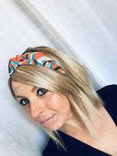 Charger l&#39;image dans la galerie, HEADBAND TURBAN - Hibis Orange
