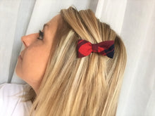 Charger l&#39;image dans la galerie, BARRETTE CHEVEUX - Rouge et Bleu British
