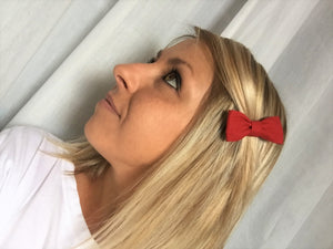 BARRETTE CHEVEUX - Rouge Red