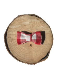 BARRETTE CHEVEUX - Vichy Rouge